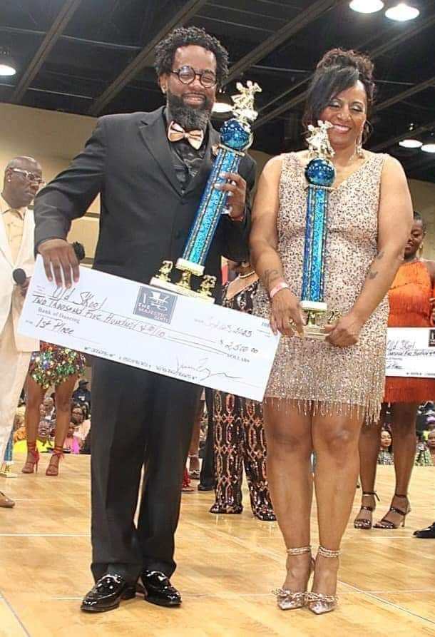 Inside steppin World's Largest Steppers competition 2023 Vicki Henning & Tyk Man