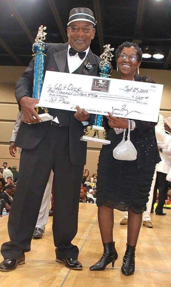 Inside Steppin Worlds largest Steppers Competition 2023 Valerie smith & Michael Shannon Couple #27 with 425 points
